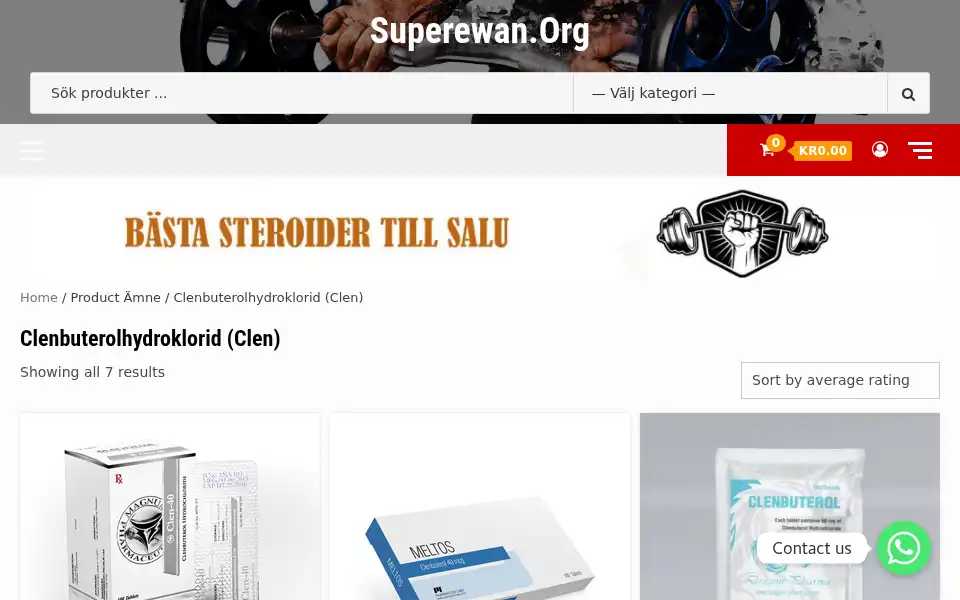 Screenshot of superewan.org