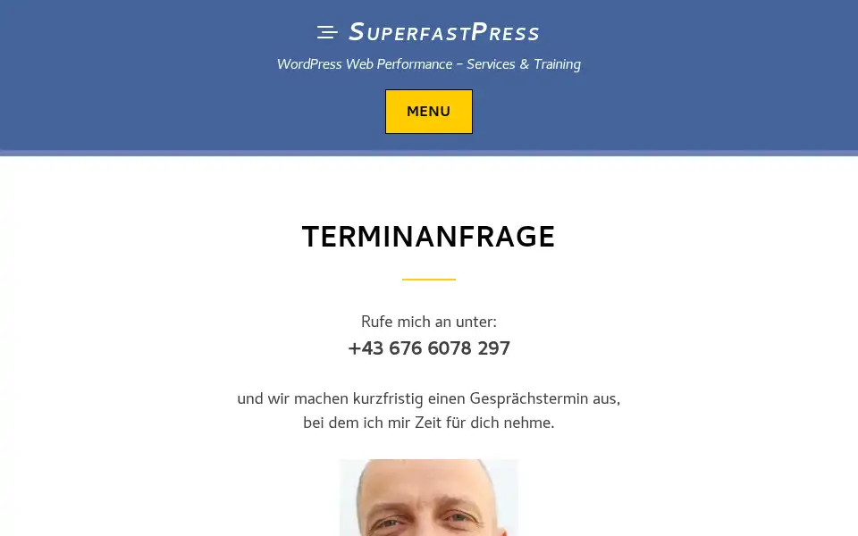 Screenshot of superfastpress.com
