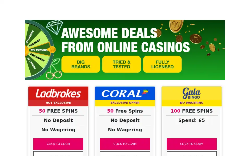 Screenshot of superfreeslotgames.com