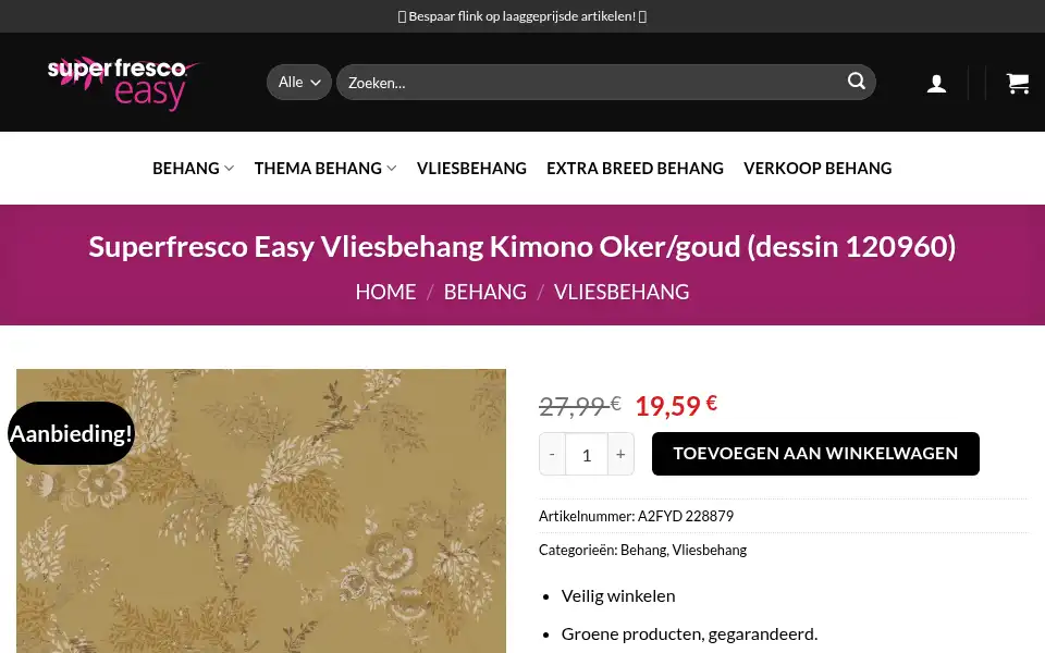 Screenshot of superfrescowinkel.com