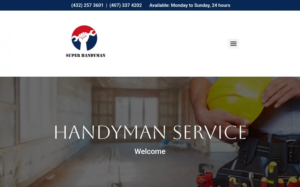 Screenshot of superhandyman.online