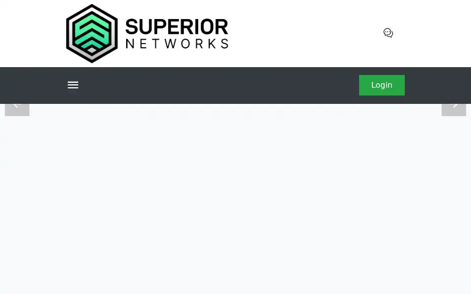 Screenshot of superior-networks.com