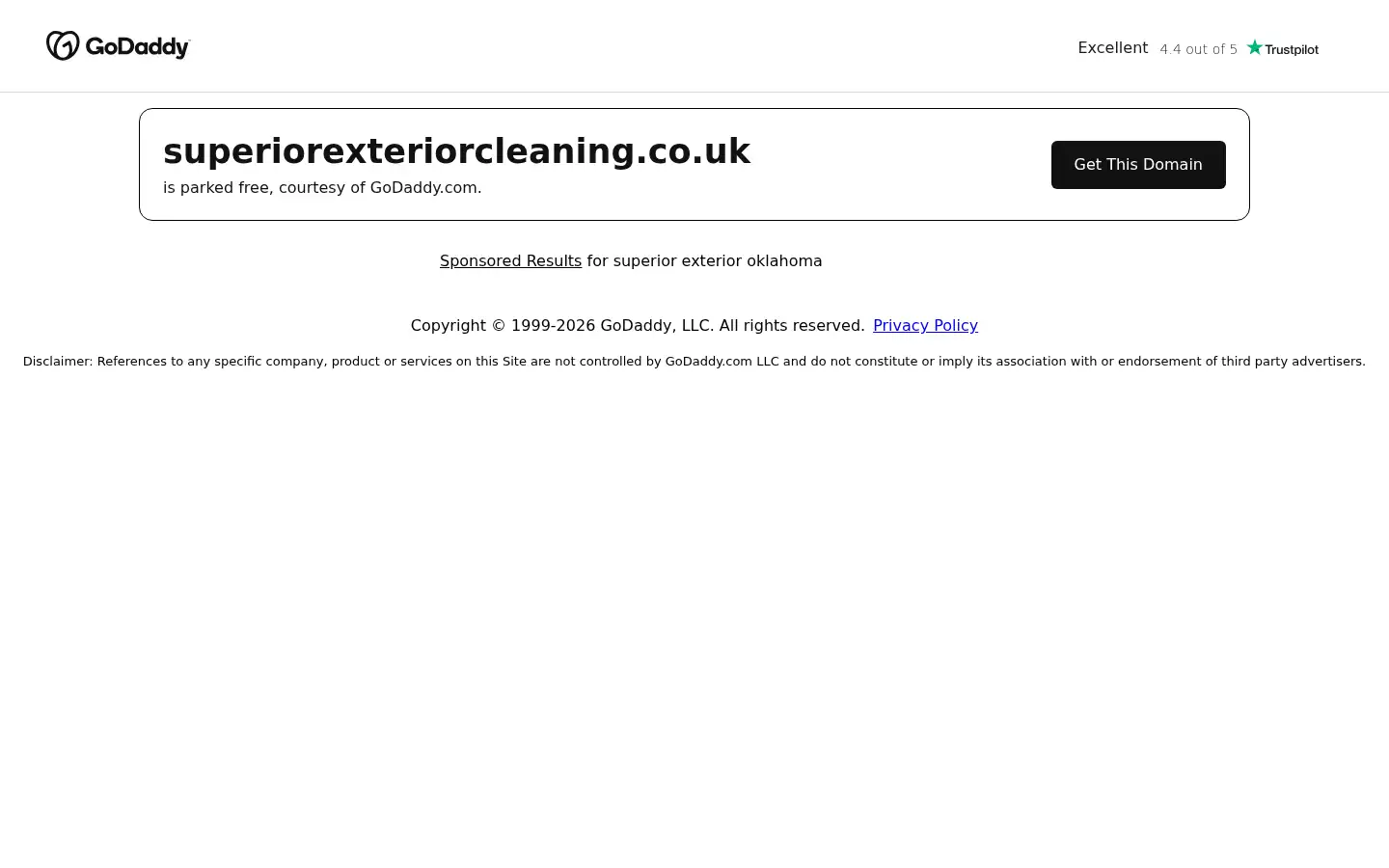 Screenshot of superiorexteriorcleaning.co.uk