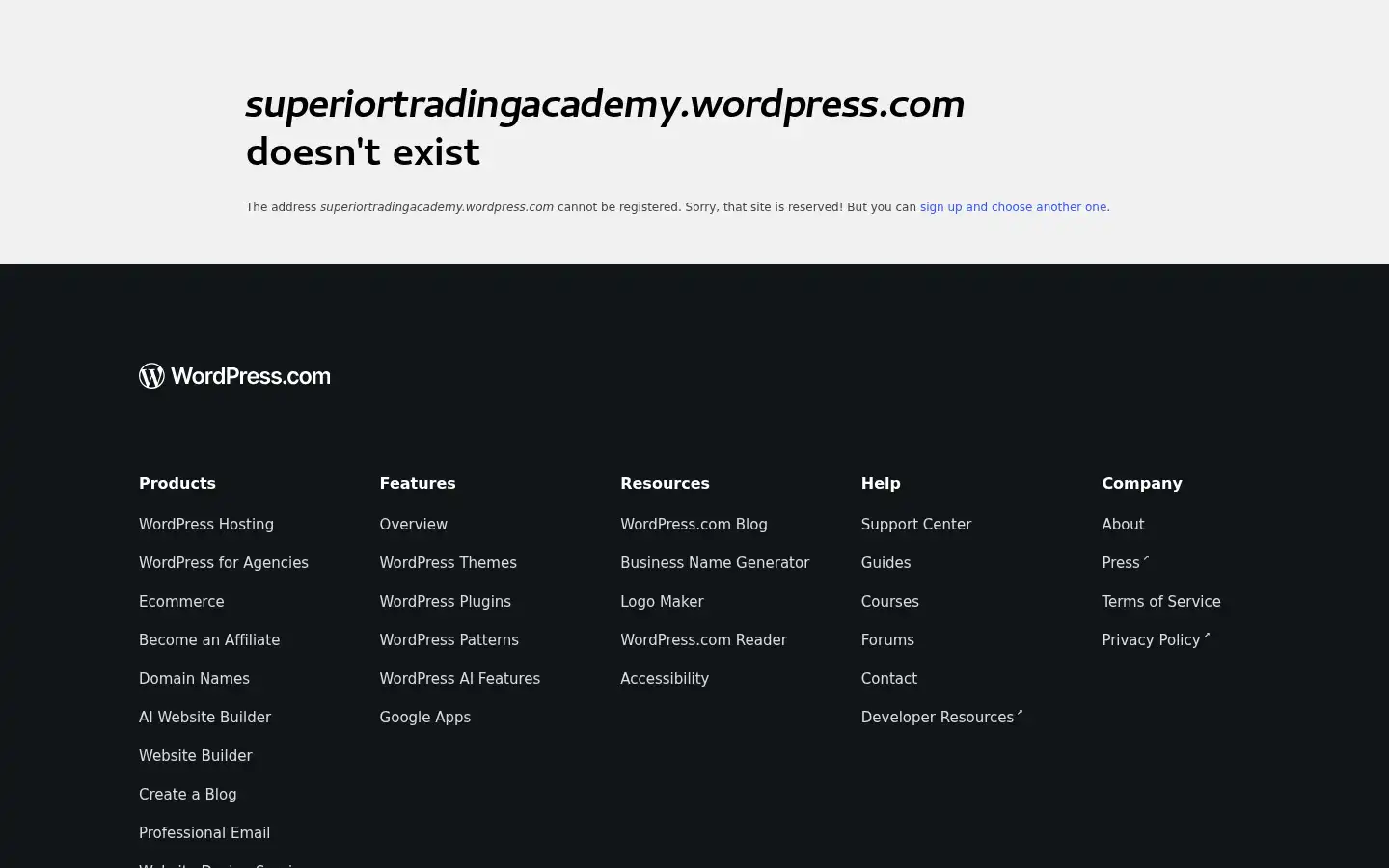 Screenshot of superiortradingacademy.de