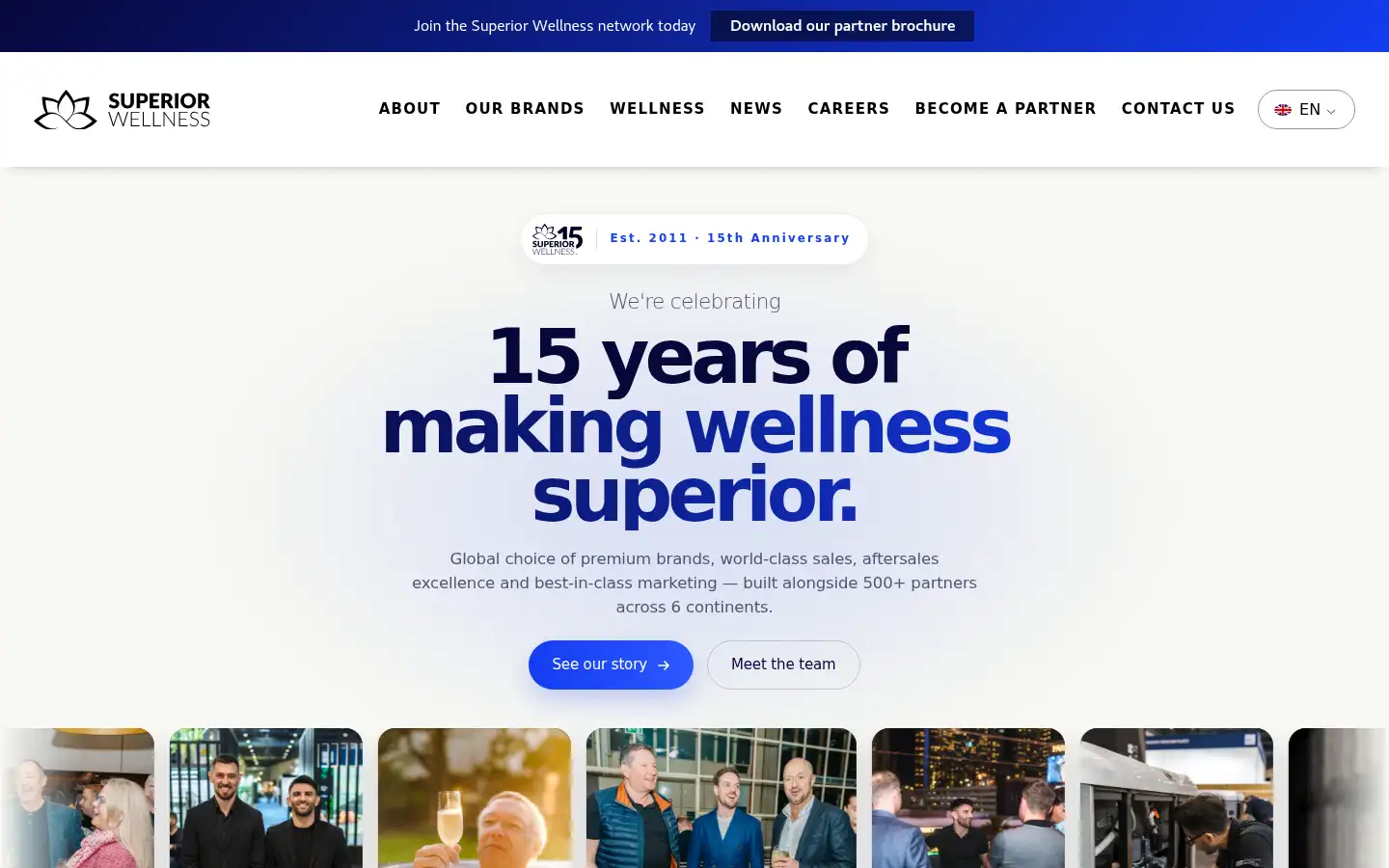Screenshot of superiorwellness.co.uk