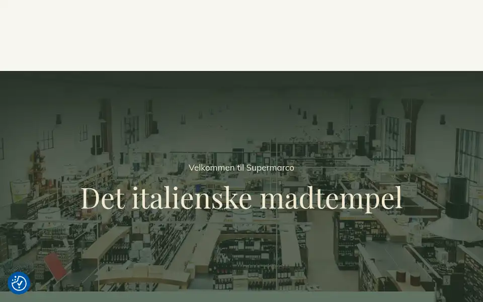 Screenshot of supermarco.dk