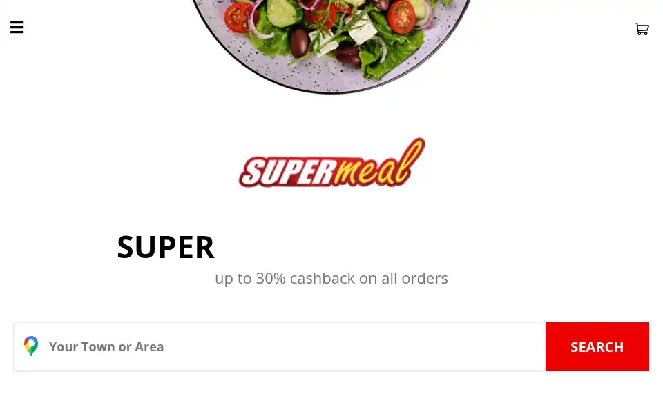 Screenshot of supermeal.pk