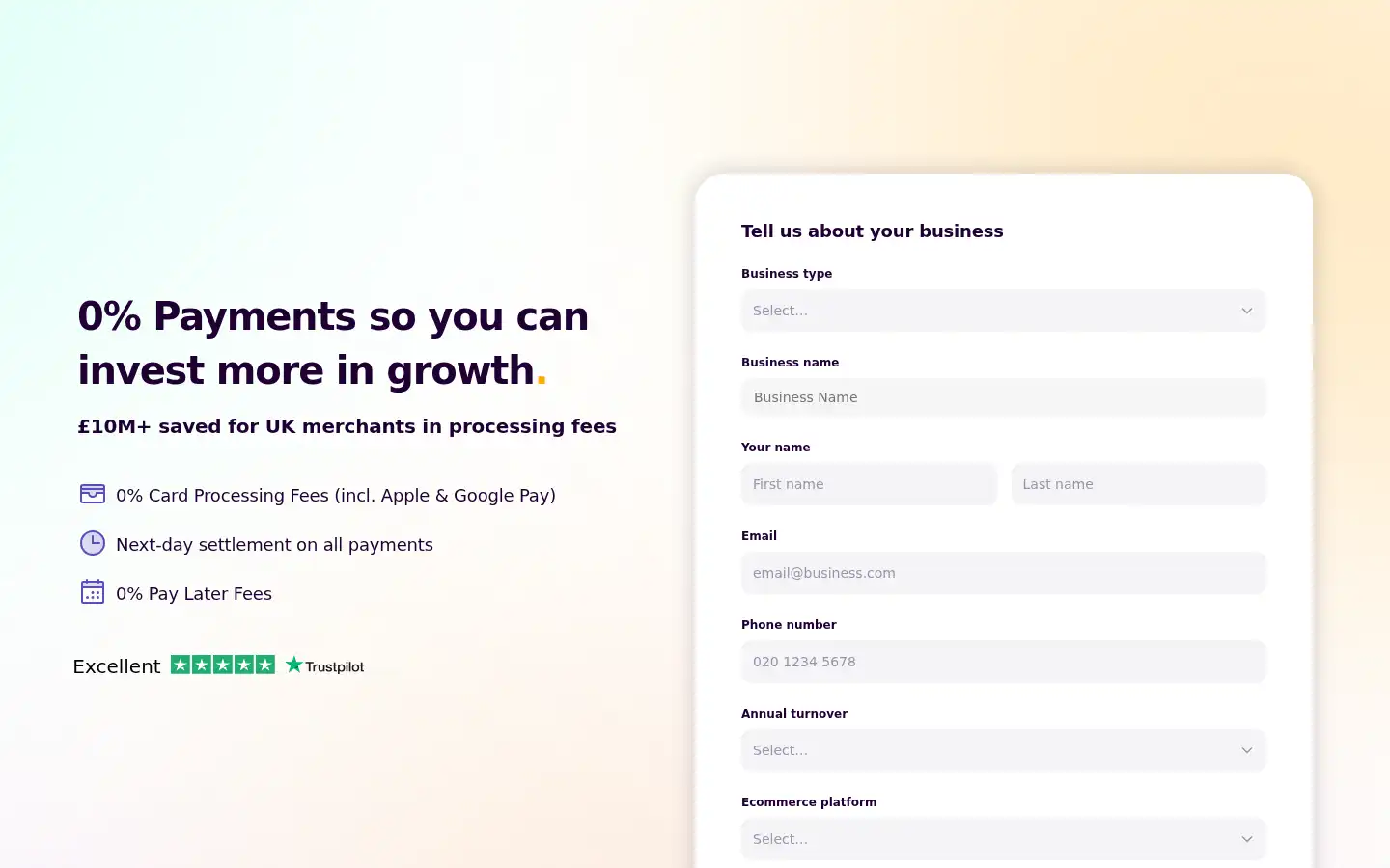 Screenshot of superpayments.com