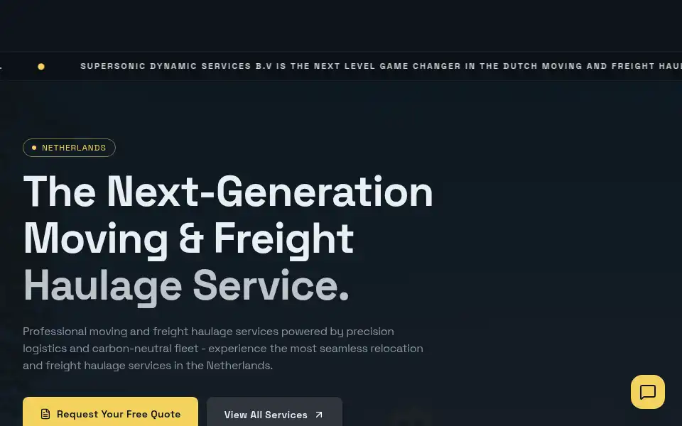 Screenshot of supersonicdynamicservices.nl