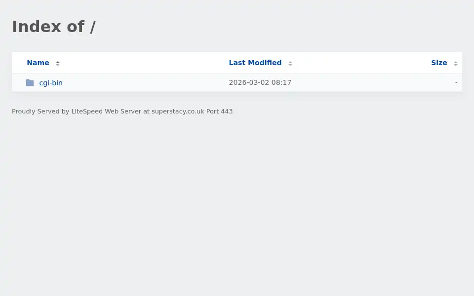 Screenshot of superstacy.co.uk