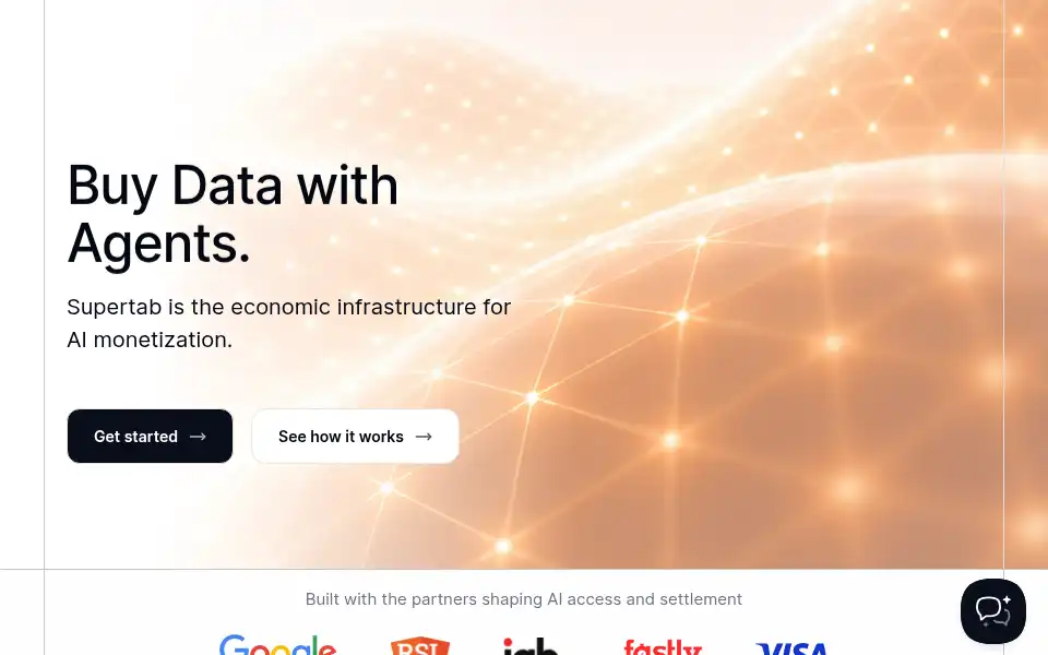 Screenshot of supertab.co