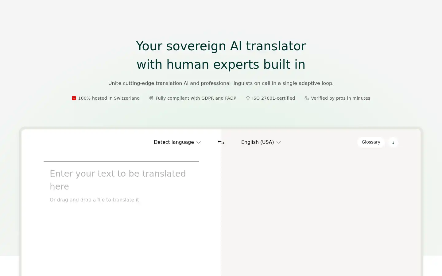 Screenshot of supertext.com