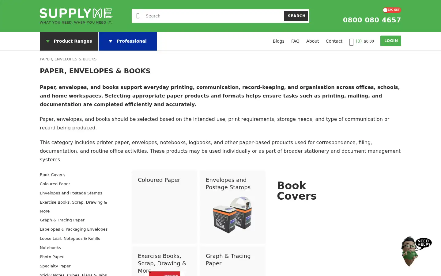 Screenshot of supplyme.co.nz
