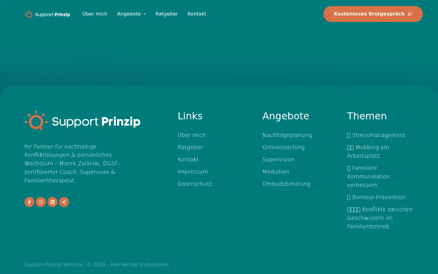Screenshot of support-prinzip.com