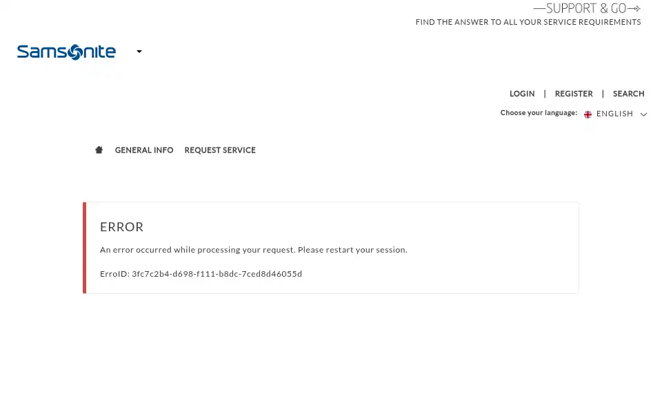 Screenshot of supportandgo.com