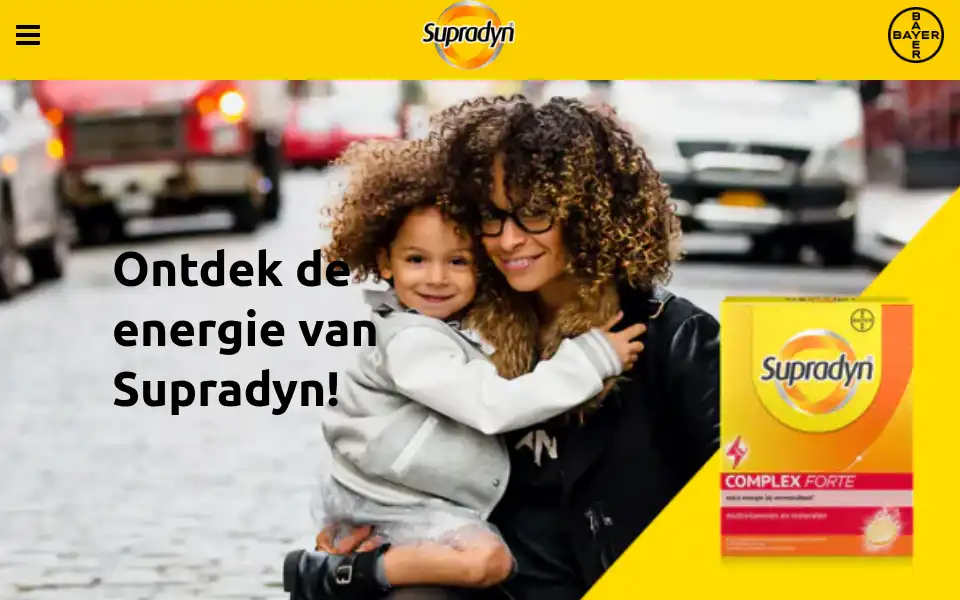 Screenshot of supradyn.nl