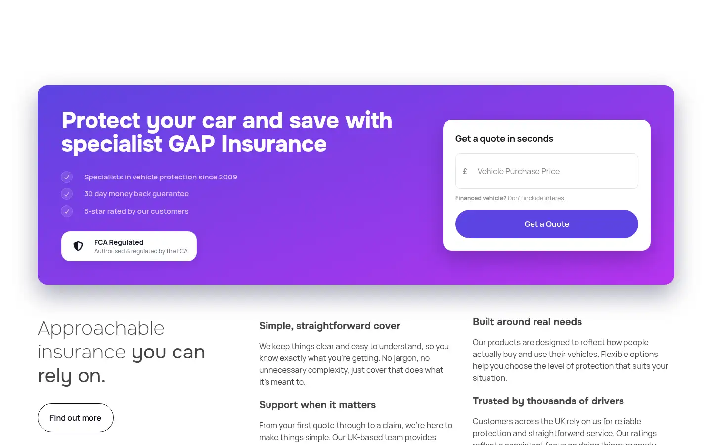 Screenshot of sura.co.uk