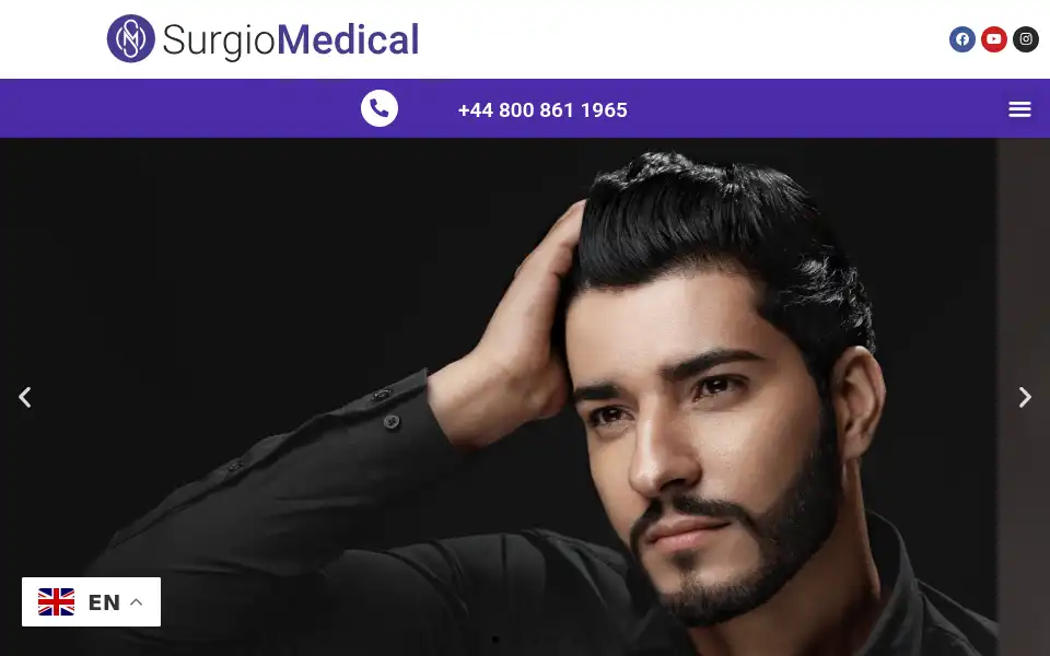 Screenshot of surgiomedical.com