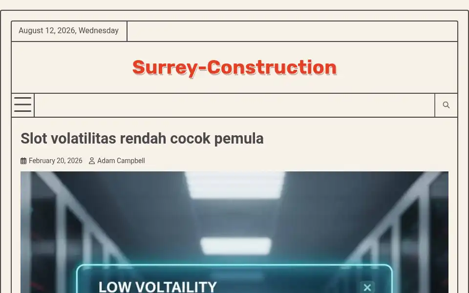 Screenshot of surrey-construction.com
