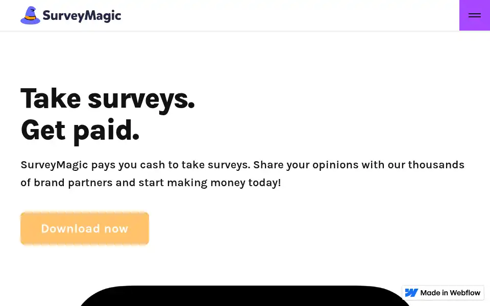 Screenshot of surveymagic.co