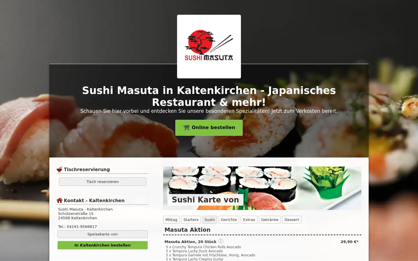 Screenshot of sushi-masuta-food.de