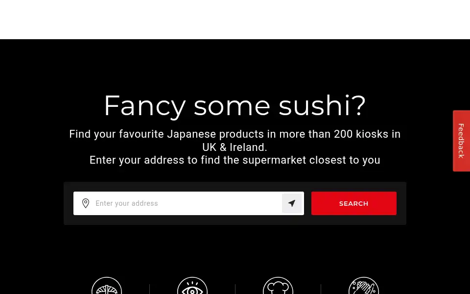 Screenshot of sushigourmet.co.uk