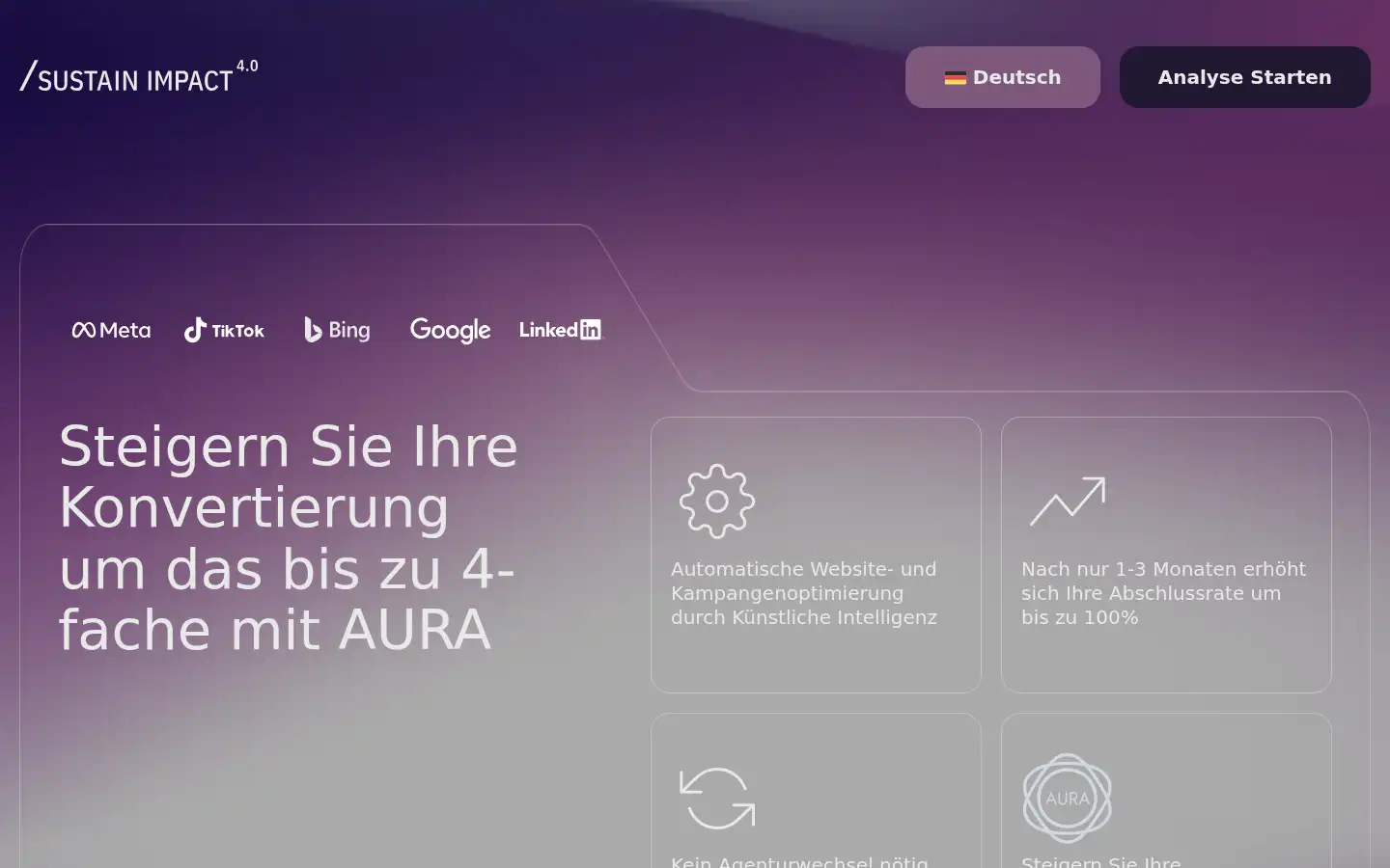 Screenshot of sustain-impact.de
