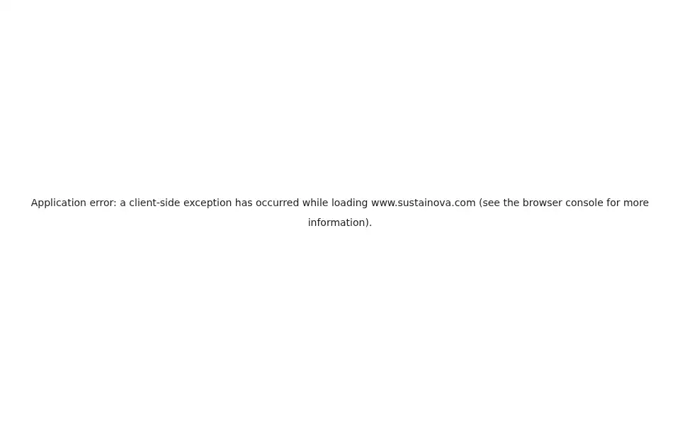Screenshot of sustainova.com
