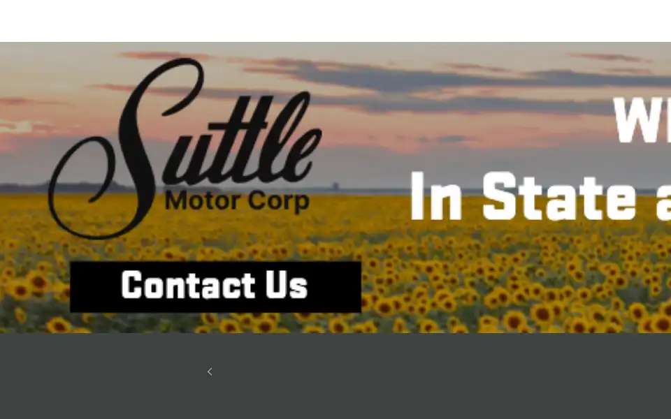 Screenshot of suttlemotors.com