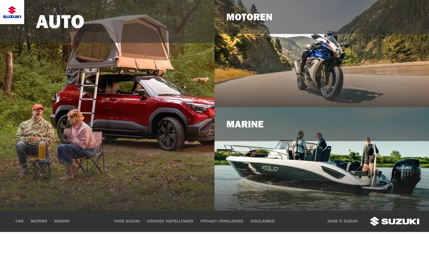 Screenshot of suzuki.nl