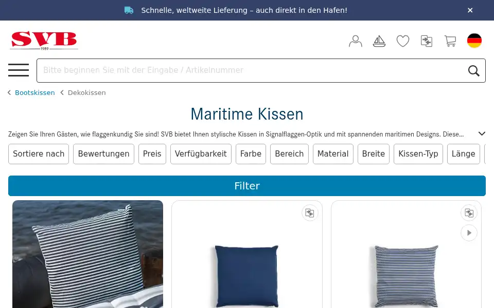Screenshot of svb24.de
