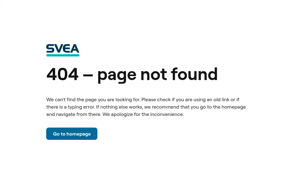 Screenshot of sveaekonomi.se