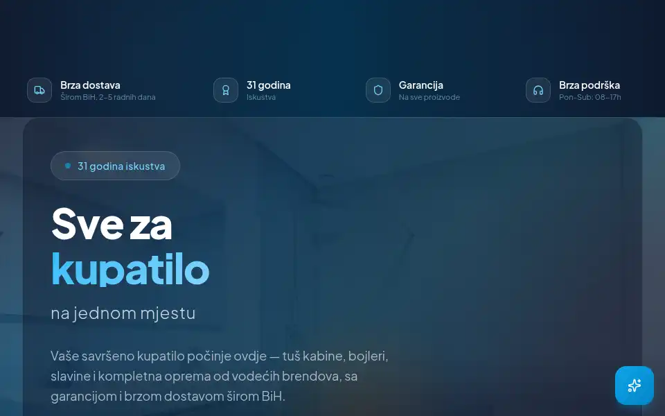 Screenshot of svezakupatilo.com