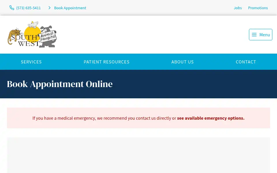 Screenshot of swahjc.com
