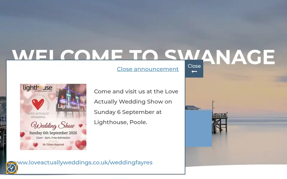 Screenshot of swanagepiertrust.com