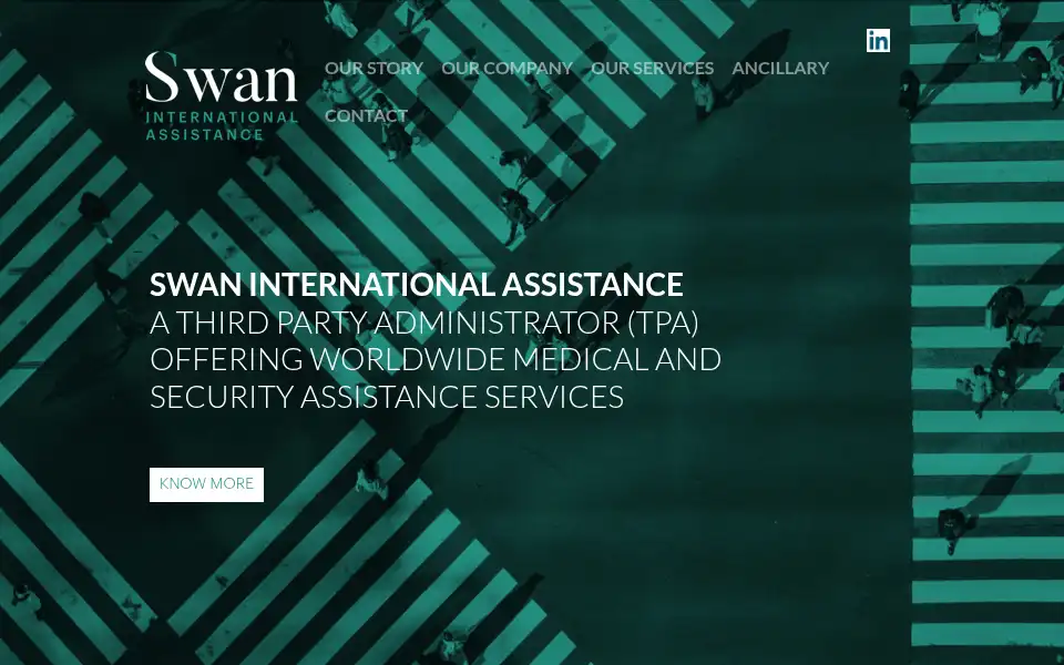 Screenshot of swanassistance.com