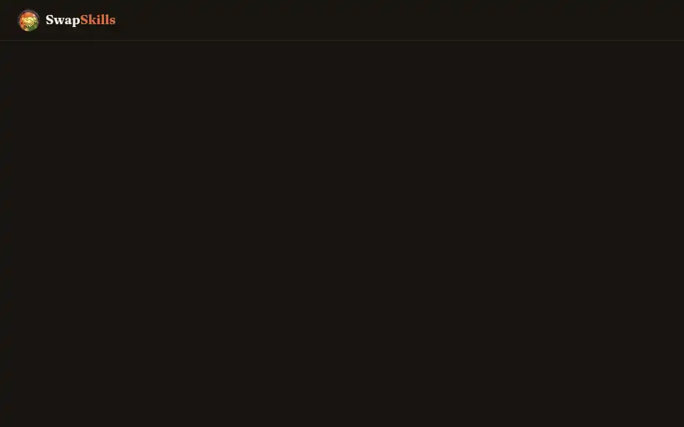 Screenshot of swap-skills.com