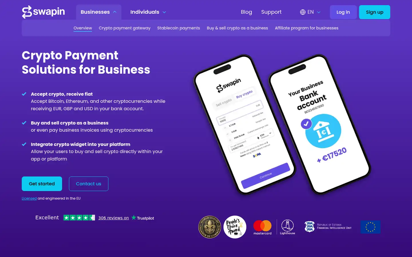 Screenshot of swapin.com