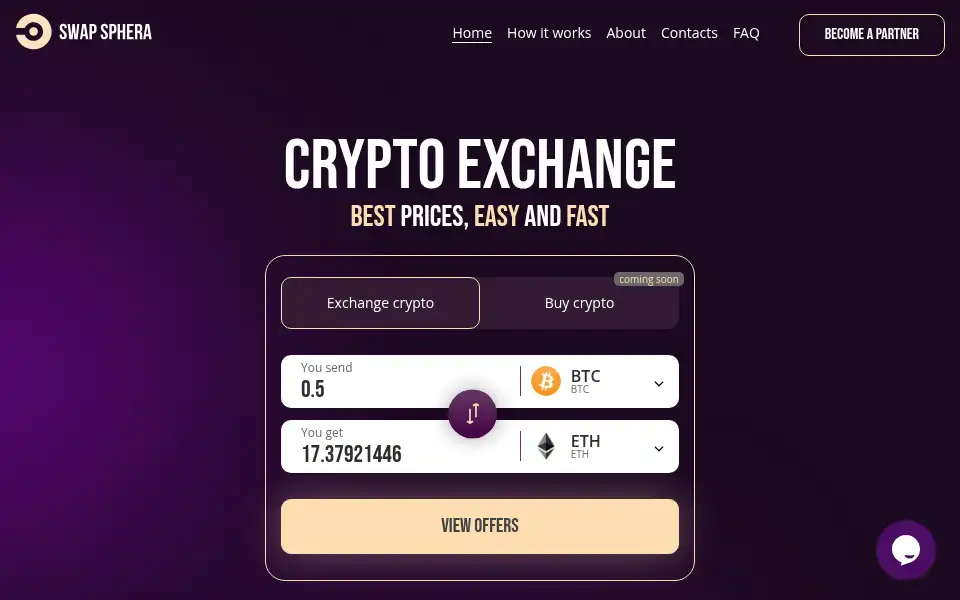 Screenshot of swapsphera.com