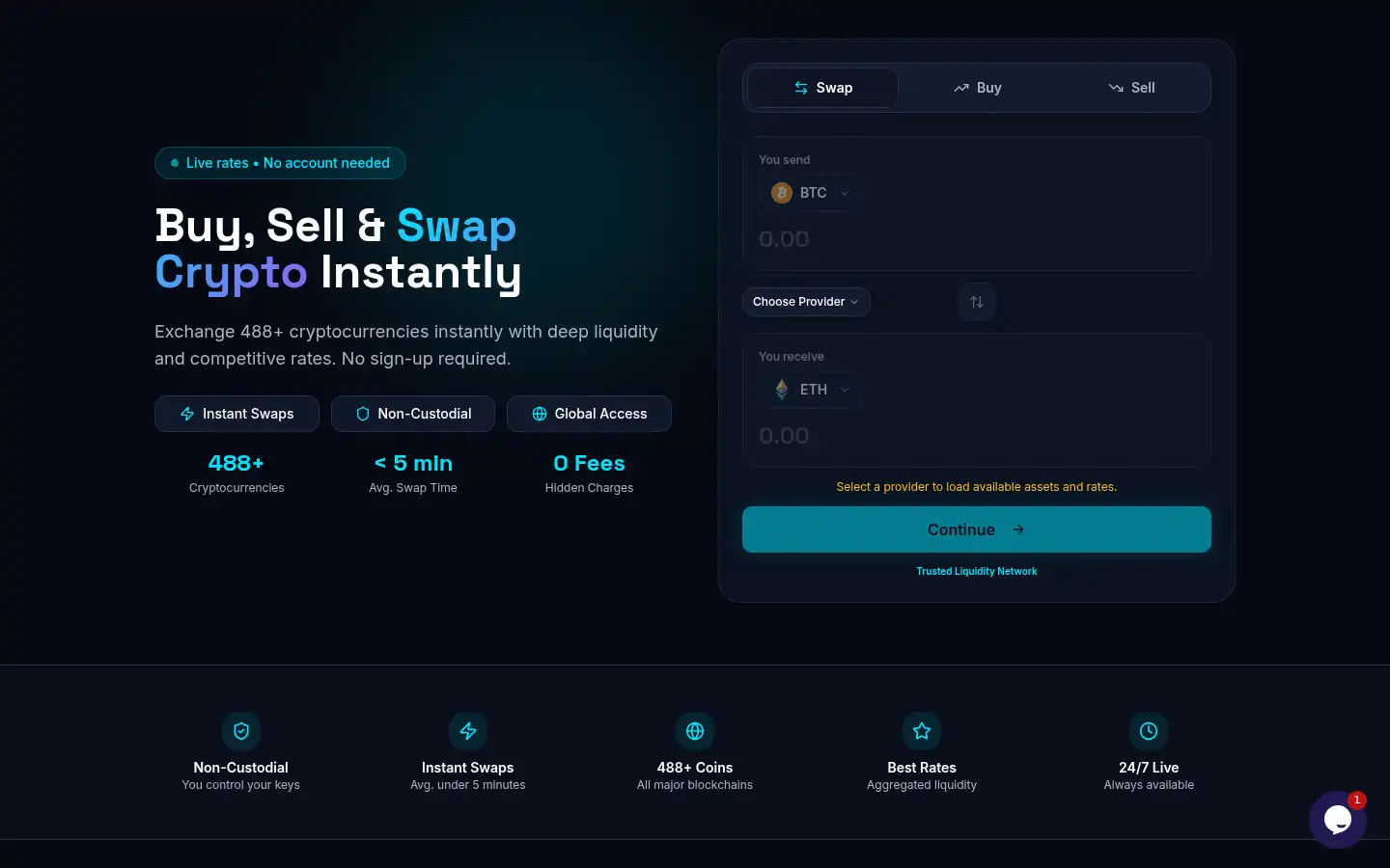Screenshot of swapx.pro