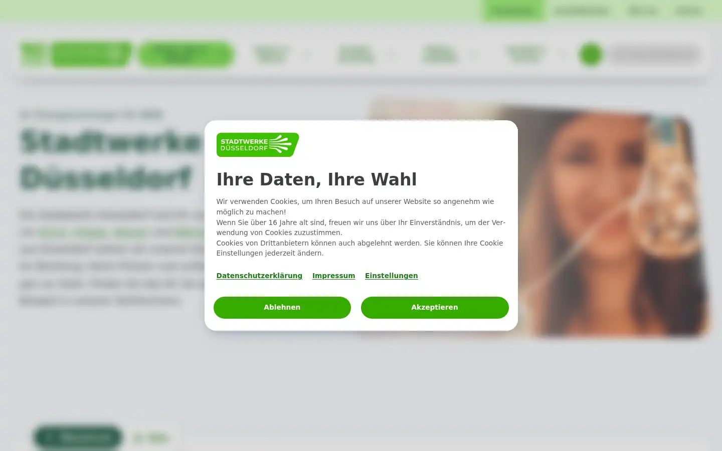 Screenshot of swd-ag.de