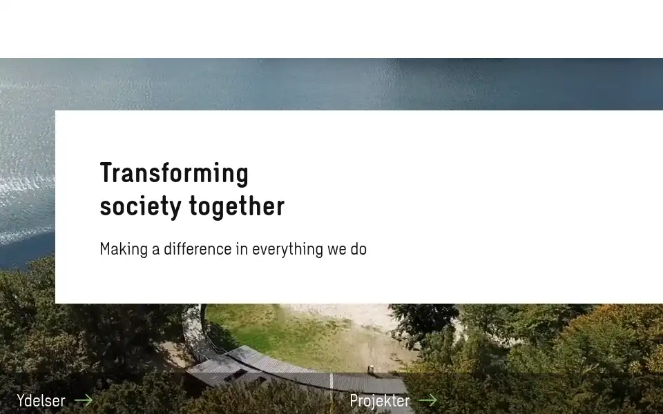 Screenshot of sweco.dk