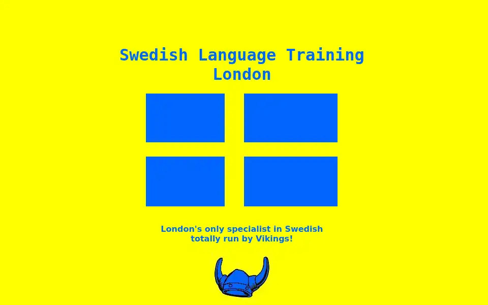 Screenshot of swedishlanguagetraining.co.uk