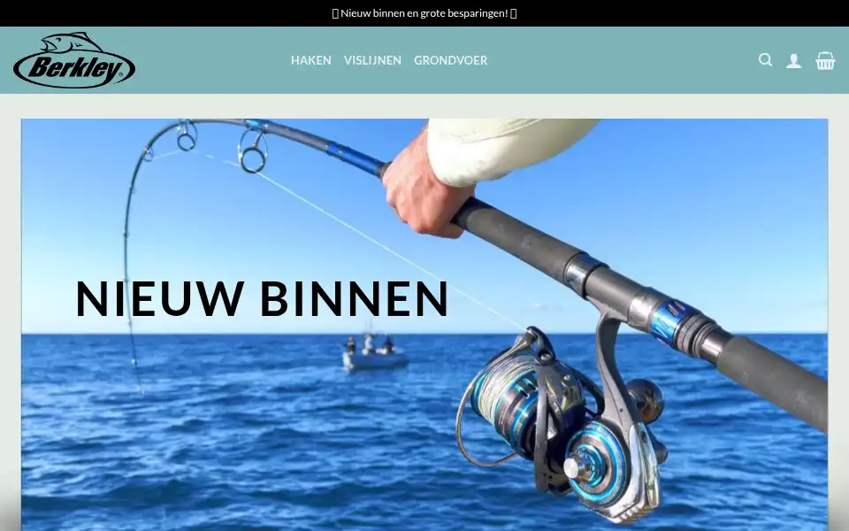 Screenshot of sweetbaitnl.com