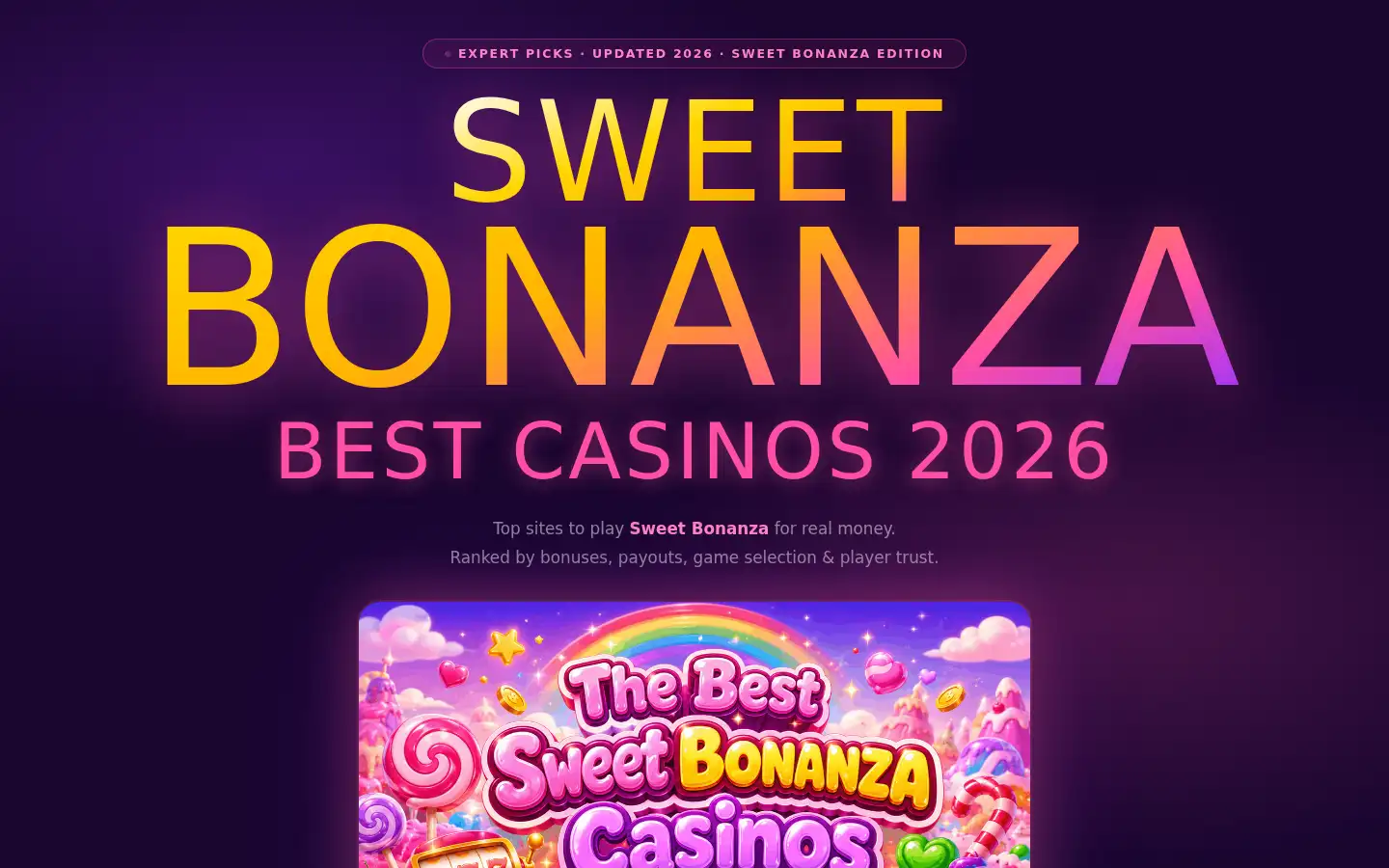 Screenshot of sweetbonanza.now