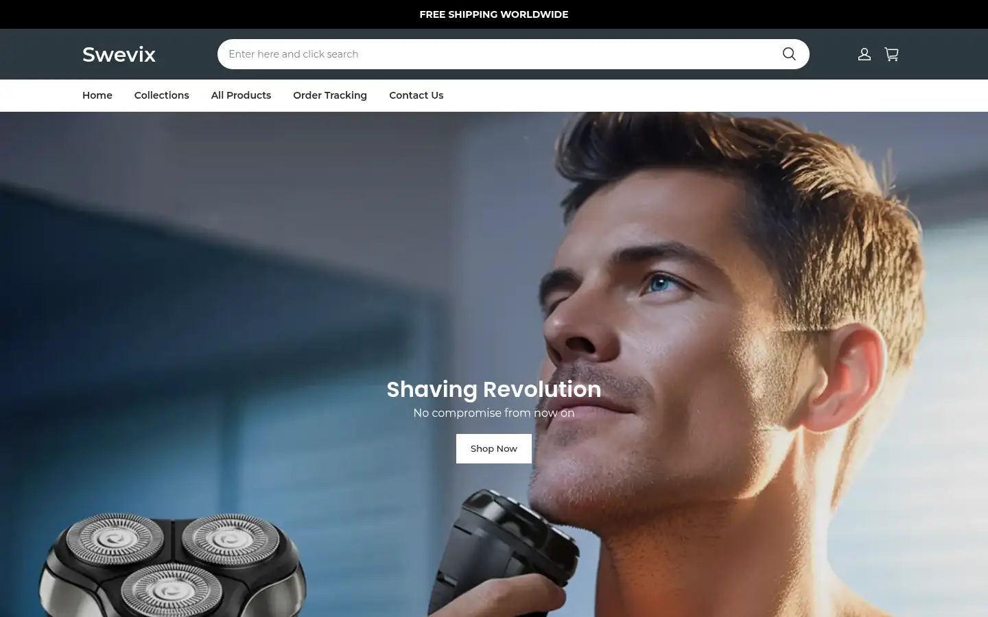 Screenshot of swevix-no.com