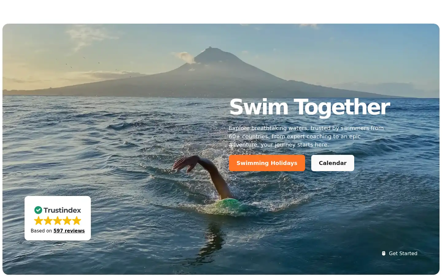 Screenshot of swim-together.com