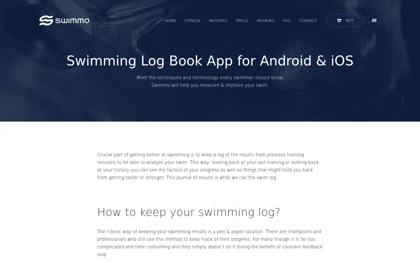 Screenshot of swimmo.com