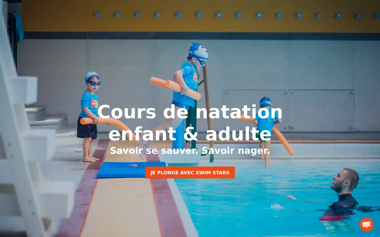 Screenshot of swimstars.co