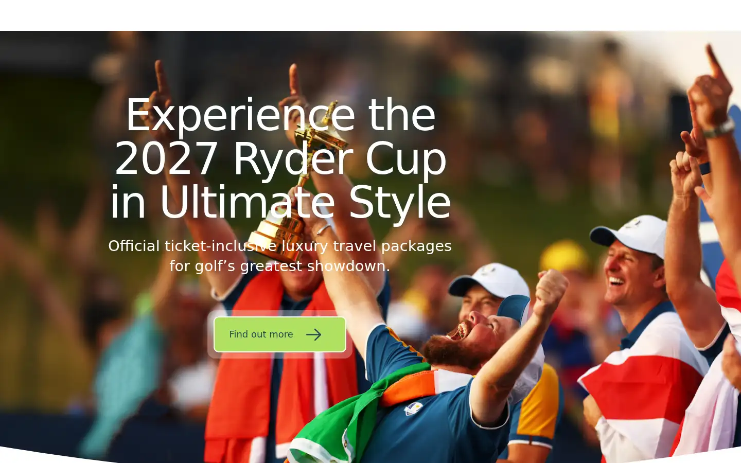 Screenshot of swinggolfireland.com